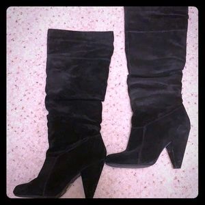 Jessica Simpson Black Suede boots